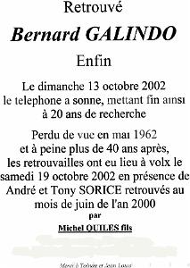 AA 003 RETROUVAILLES 2002 GRACE A L ECHO D ORANIE ET MELLE WZILLER